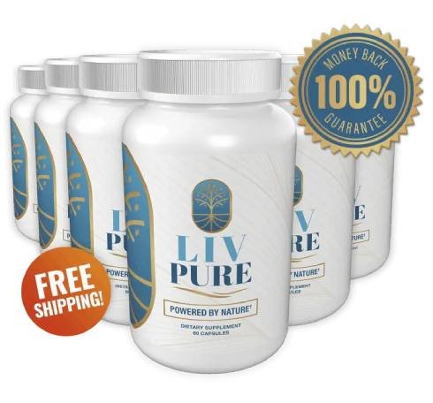 LivPure supplement bottle displayed with final call to action